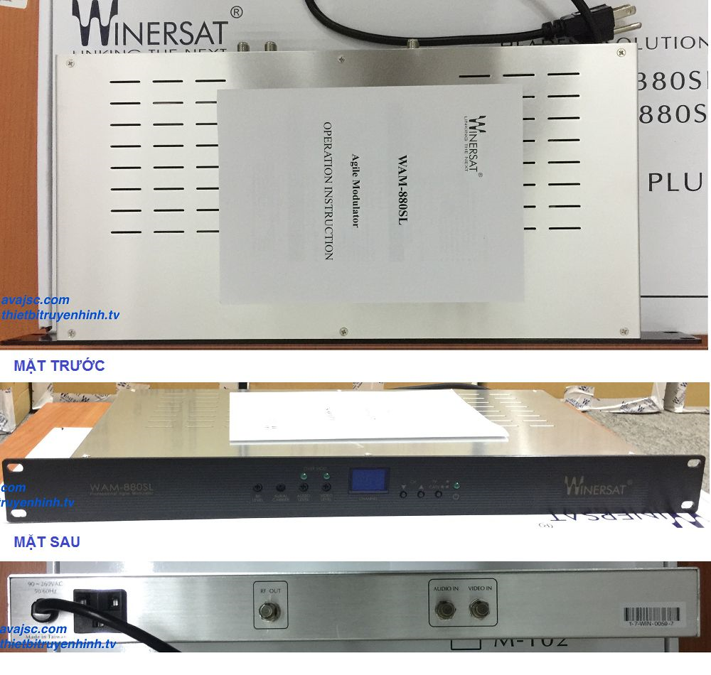 Điều chế Winersat WAM 880SL Điều chế Winersat WAM 880SL